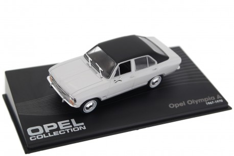 Altaya Opel Olympia A 1967 - Oyster Grey with Black Roof
