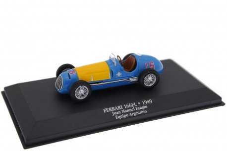Atlas Ferrari 166 FL 011F #16 "ACA Equipo Argentino" Buenos Aires Grand Prix Formula Libre 1949 - Juan Manuel Fangio