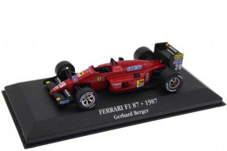 Atlas Ferrari F1/87 #28 "Scuderia Ferrari SpA SEFAC" Formula 1 1987 - Gerhard Berger