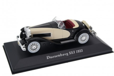 Altaya Duesenberg SSJ Roadster by LaGrande-Central 1933 - Pale Ivory Beige/Black