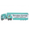 Altaya Kenworth K100 Aerodyne Car Transport Horseless Carriage Carriers 1976 - Tropical Turquoise/Pure White