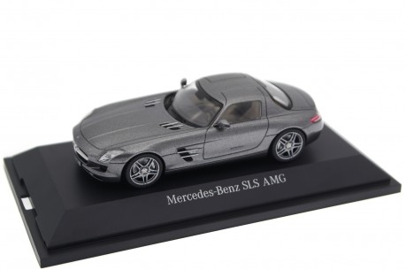 Schuco Mercedes-Benz SLS AMG Coupé 6.3 C197 2010 - Imola Grey Metallic