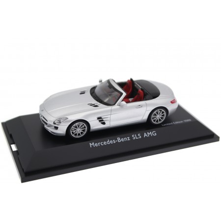 Schuco Mercedes-Benz SLS AMG Roadster 6.3 R197 2011 - Iridium Silver Metallic