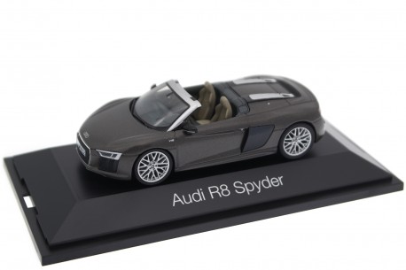 Herpa Audi R8 Spyder V10 4S 2016 - Argus Brown Metallic Matt