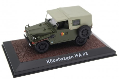 Atlas Sachsenring IFA P3 Kübelwagen NVA 1962 - Military Green