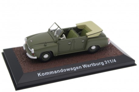Atlas Wartburg 311/4 Kommandowagen NVA 1959 - Olive Green