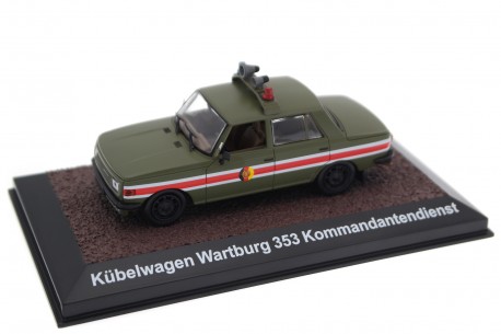Atlas Wartburg 353 W Kübelwagen Kommandantendienst NVA 1985 - Military Green