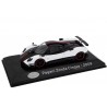 Centauria Pagani Zonda Cinque 2009 - Pearl White with Exposed Carbon Fiber and Red Accents