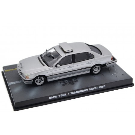Altaya BMW 750iL E38 "Tomorrow Never Dies (1997)" 1997 - Arctic Silver Metallic