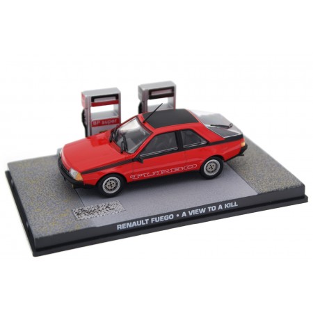 Altaya Renault Fuego Turbo R1365 "A View to a Kill (1985)" 1984 - Bright Red