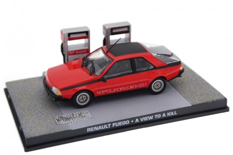Altaya Renault Fuego Turbo R1365 "A View to a Kill (1985)" 1984 - Bright Red
