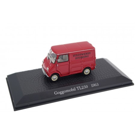 Atlas Goggomobil TL250 Stadtwerke Augsburg 1963 - Medium Red