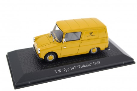 Atlas Volkswagen Typ 147 Fridolin Deutsche Bundespost 1965 - Post Yellow