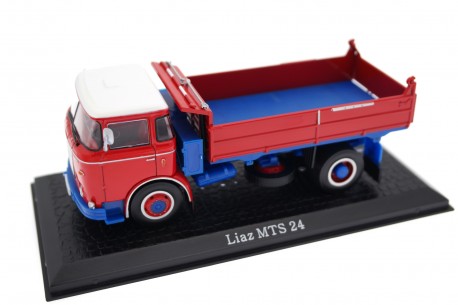 Atlas Škoda LIAZ 706 MTS 24 1972 - Electric Red/Celtic Blue