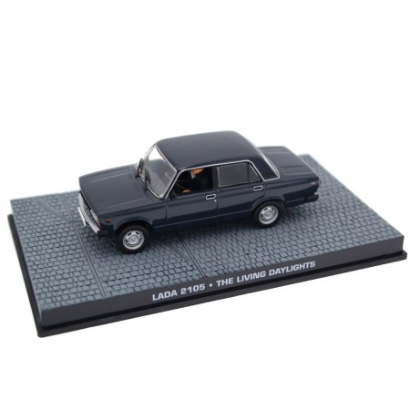 Altaya VAZ-2105 Lada 1300 S "The Living Daylights (1987)" 1982 - Dark Blue Grey