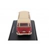American Mint Cararama Volkswagen T1 Bus Samba Deluxe Sunroof Type 2 1962 - Sealing Wax Red/Beige Grey