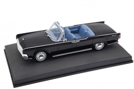 Altaya Lincoln Continental Four-Door Convertible 74A "Goldfinger (1964)" 1964 - Black Satin