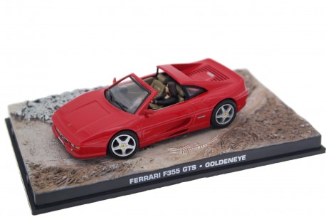 Altaya Ferrari F355 GTS "GoldenEye (1995)" 1995 - Rosso Corsa