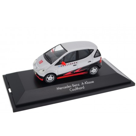 Herpa Mercedes-Benz A-Class David Coulthard Edition W168 1998 - Brilliant Silver Metallic