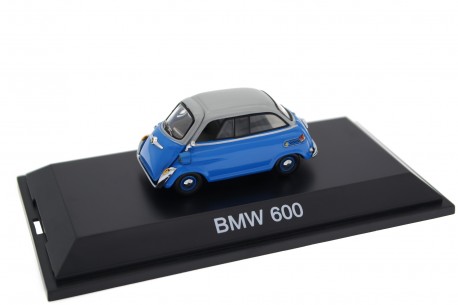 Schuco BMW 600 1957 - Ceramic Blue/Cortina Grey
