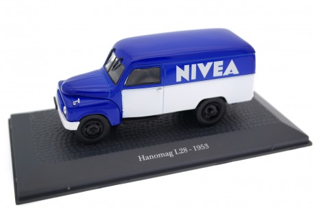 Atlas Hanomag L28 Kastenwagen Nivea 1953 - Nivea Blue/White