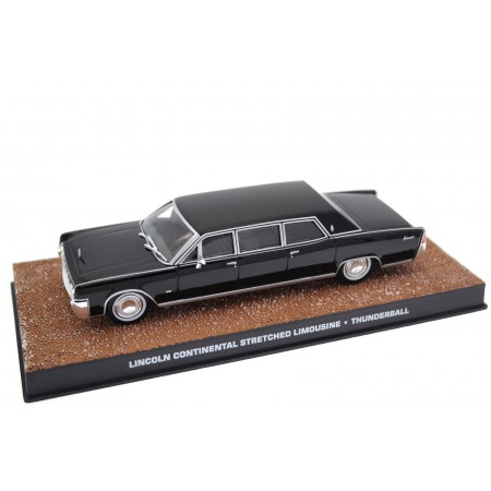 Altaya Lincoln Continental Executive Limousine by Lehmann-Peterson "Thunderball (1965)" 1964 - Black Satin