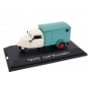 Schuco Tempo Hanseat Dreirad Kastenwagen 1950 - Antique White/Caribbean Green