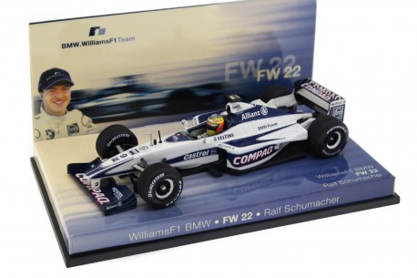 Minichamps Williams FW22 #9 "BMW WilliamsF1 Team" Formula 1 2000 - Ralf Schumacher