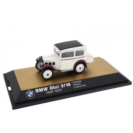 Schuco BMW Dixi 3/15 PS DA2 1929 - Alpine White/Chestnut Brown