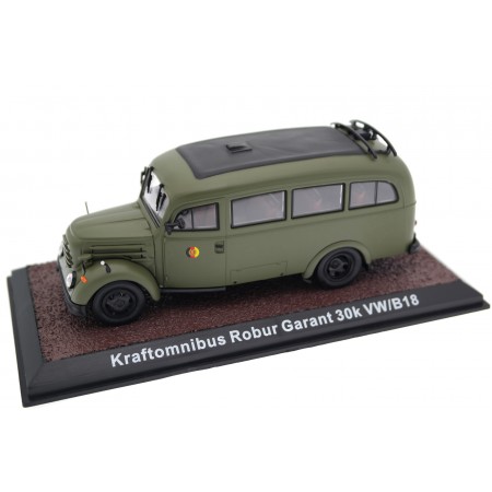 Atlas Robur Garant 30K VW B18 Kraftomnibus NVA 1956 - Military Green