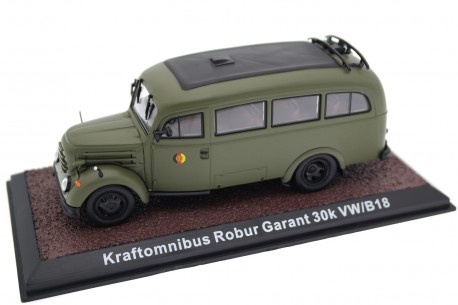 Atlas Robur Garant 30K VW B18 Kraftomnibus NVA 1956 - Military Green