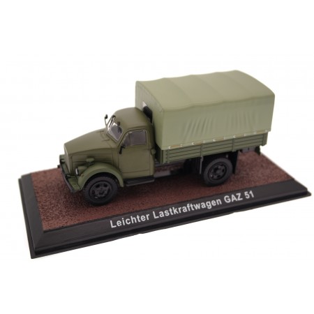 Atlas GAZ-51 Leichter Lastkraftwagen NVA 1956 - Military Green