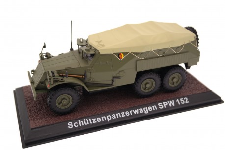DDR Sammlung NVA Atlas Verlag IST Modelle Schützenpanzerwagen SPW 60PB 1:43