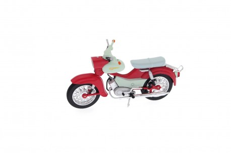 Atlas Simson Star SR4-2 1964 - Raspberry Red/Light Mint