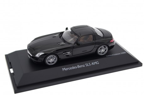 Schuco Mercedes-Benz SLS AMG Coupé 6.3 C197 2010 - Obsidian Black Metallic