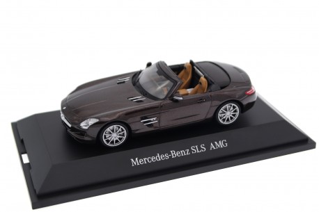 Schuco Mercedes-Benz SLS AMG Roadster 6.3 R197 2011 - Sepang Brown Metallic