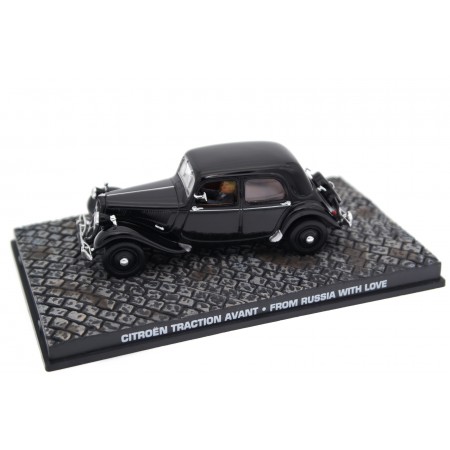 Altaya Citroën 11 BL Traction Avant "From russia with Love (1963)" 1948 - Black