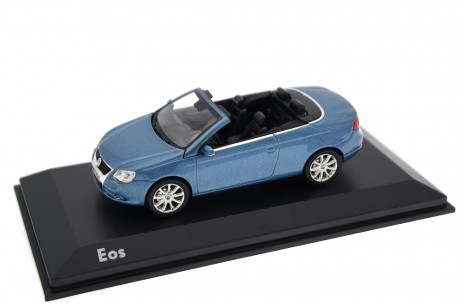 Norev Volkswagen Eos V6 1F 2006 - Eismeer Blue Metallic
