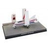 Universal Hobbies Acrostar Jet Bede BD-5J "Octopussy" 1983 - White with Red and Blue Decor