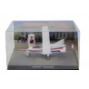 Universal Hobbies Acrostar Jet Bede BD-5J "Octopussy" 1983 - White with Red and Blue Decor
