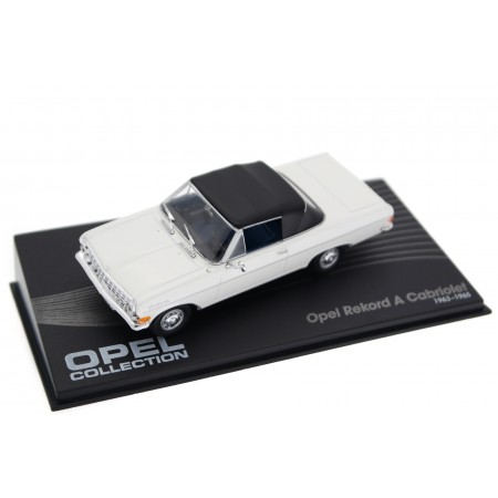 Altaya Opel Rekord A Cabriolet 1963 - Chamonix White