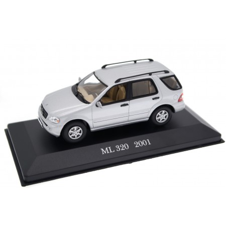 Altaya Mercedes-Benz M-Class ML 320 W163 2001 - Brilliant Silver Metallic