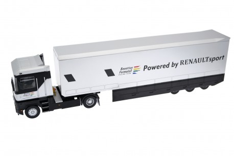 Centauria Renault Magnum Mild Seven Benetton Renault Transporter Truck 1995 - Astral Silver Metallic