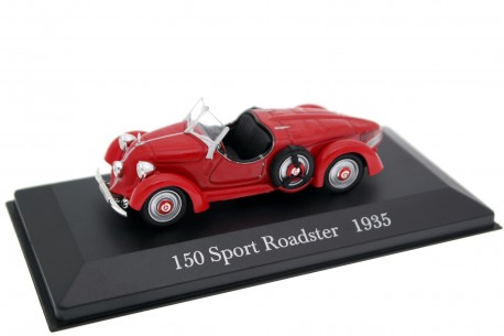 1/43 DeAgostini DC263 Mercedes-Benz 150 Sport Roadster W30 1935 - Cherry Red, Mercedes-Benz - Offizielle Modell-Sammlung #17