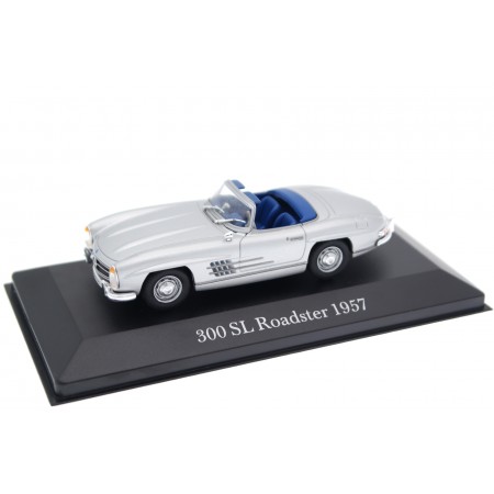 Atlas Mercedes-Benz 300 SL Roadster W198 II 1957 - Silver Metallic