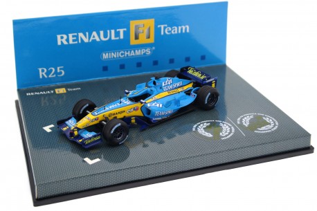 Minichamps Renault R25 Showcar "Mild Seven Renault F1 Team" World Champion Formula 1 2005 - F.Alonso/G.Fisichella