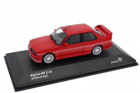 Solido BMW Alpina B6 3.5S E30 1990 - Alpina Red