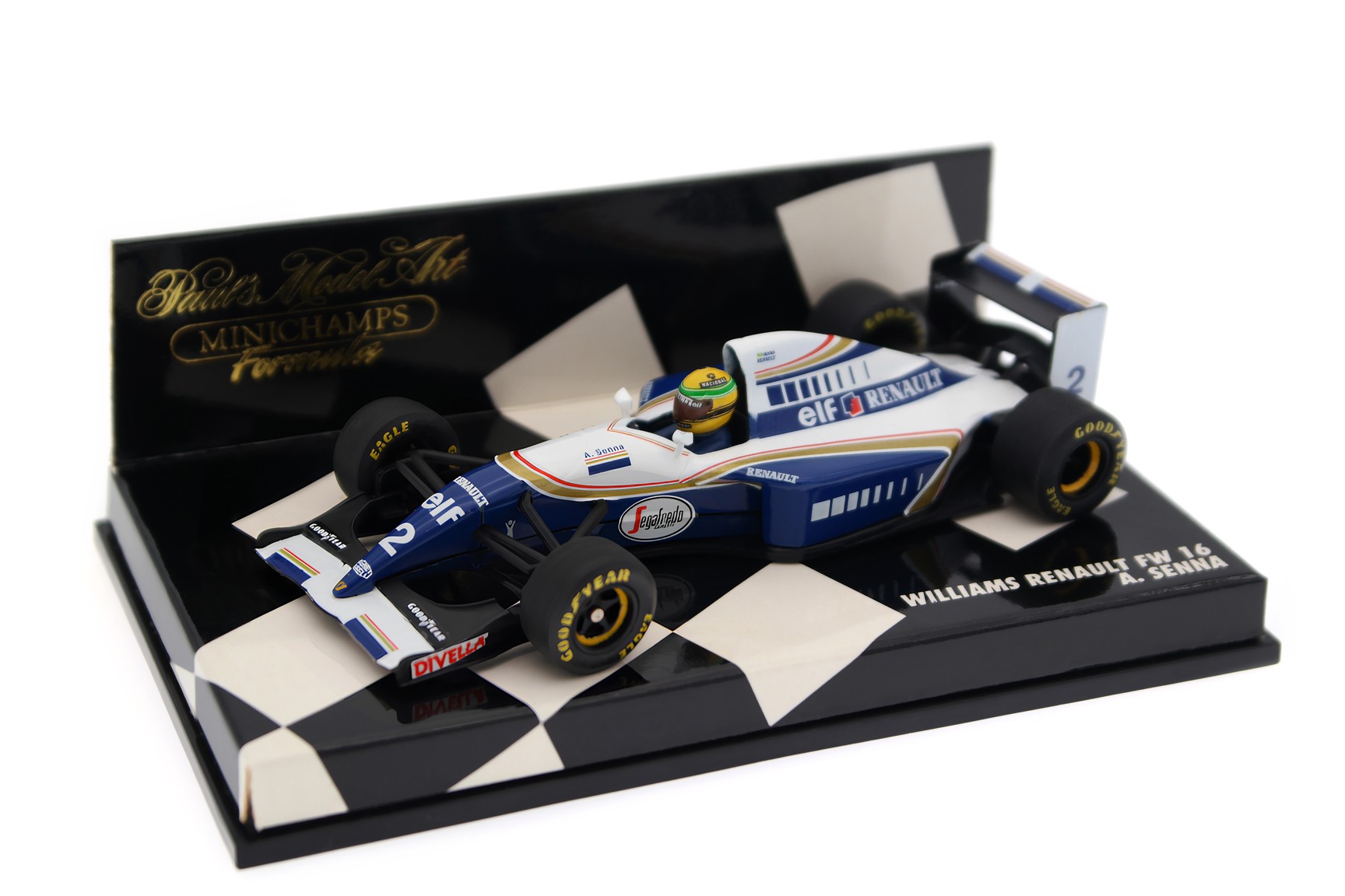 Коллекционная масштабная модель Williams FW16 от Minichamps F1