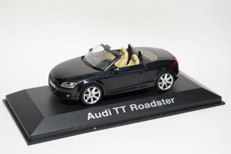 Schuco Audi TT Roadster 8J 2006 - Phantom Black Metallic