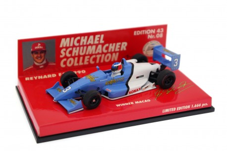 Minichamps Reynard F3 #3 "WTS Racing" Winner Macao Formula 3 1990 - Michael Schumacher